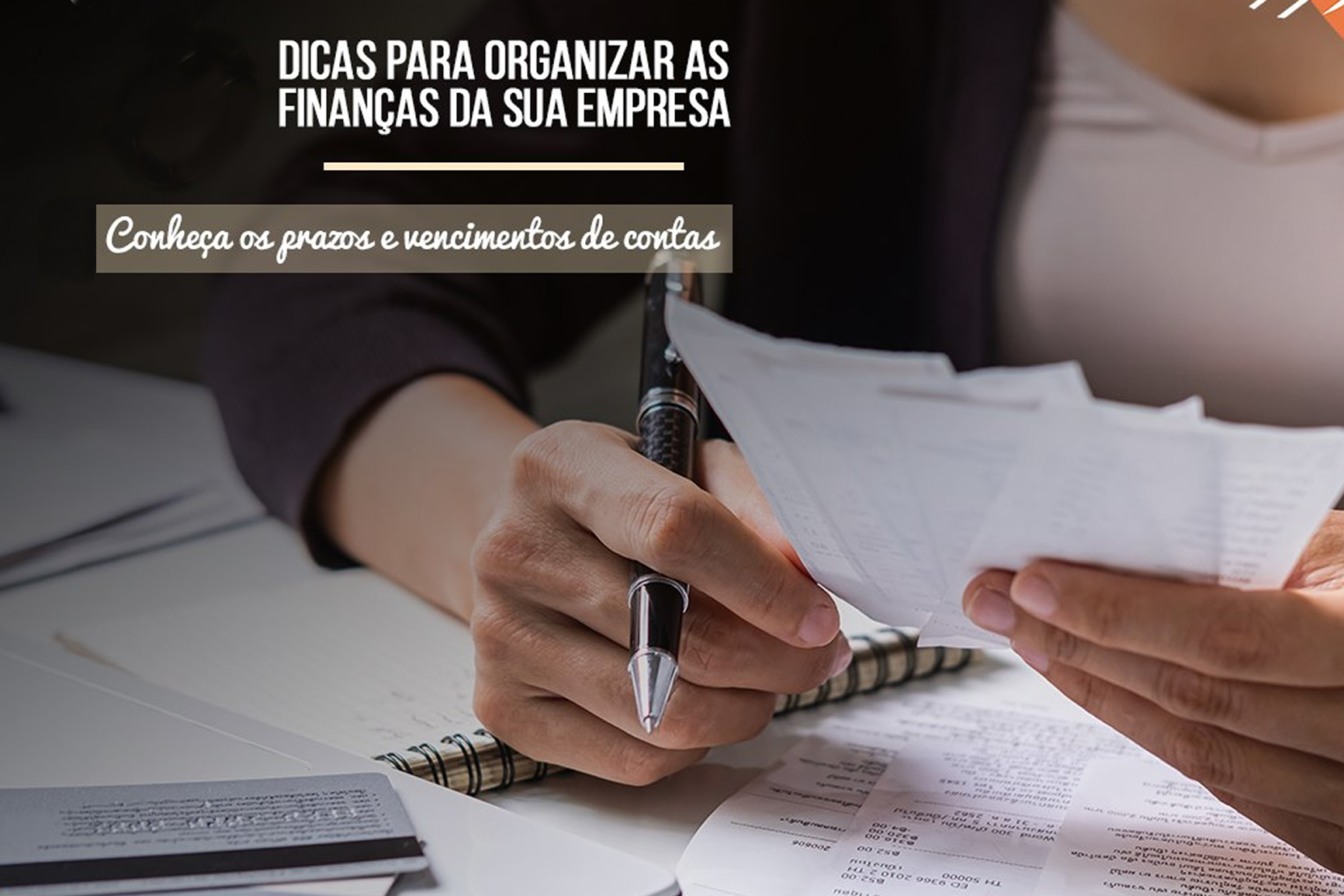 Prazos e vencimentos de contas